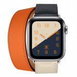 Wholesale Tour Leather Band Loop Strap Wristband Replacement for Apple Watch Series 7/6/SE/5/4/3/2/1 Sport - 44MM / 42MM (Orange)